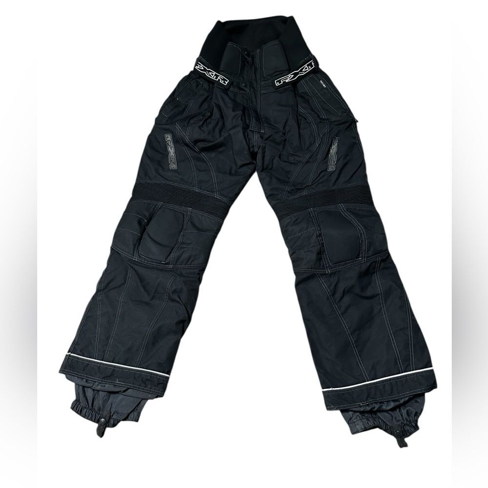 FXR Women’s Snowmobile Pants Size 16 Black Insulated Racing Winter